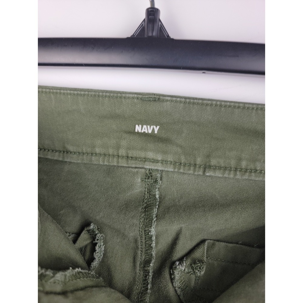 Banana Republic Factory Olive Green Utility Slim Patch Pocket Pants Mens 8 32x26 - Picture 13 of 13